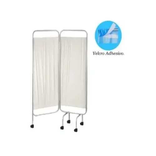 biombo de 2 cuerpos con ruedas
