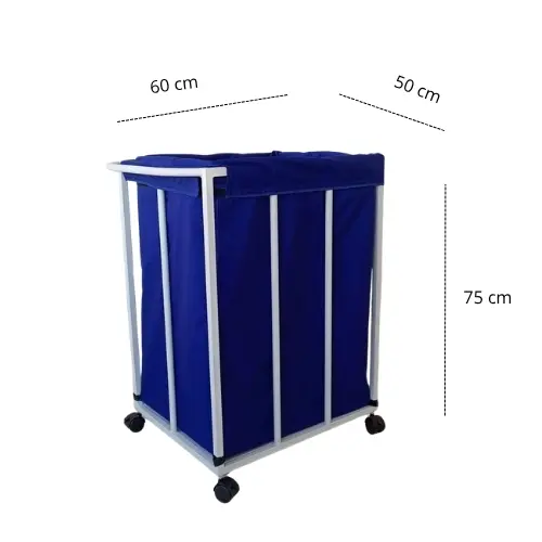 COCHE DE ROPA LIMPIA Y SUCIA MODELO 1