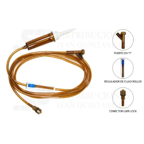 EQUIPO DE VENOCLISIS FOTOSENSIBLE