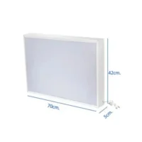 NEGATOSCOPIO DE 2 CUERPOS