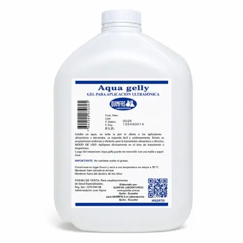 GEL PARA ULTRASONIDO AQUAGELLY GALÓN